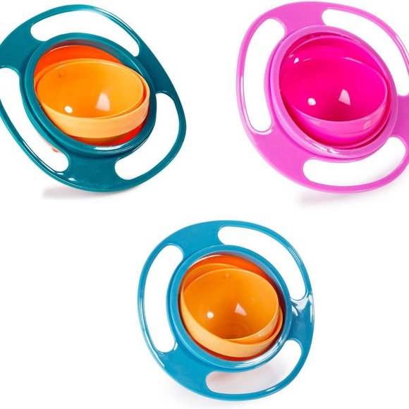 Gyro Baby Bowl Flying saucer 360 Degree Rotating & Balancing - Picture 4 of 12